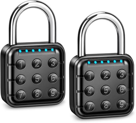 Cadenas à combinaison, cadenas à combinaison à 6 chiffres pour casier avec code chiffré, en alliage de zinc, pour salle de gym, école, voyage, extérieur
