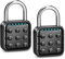 Cadenas à combinaison, cadenas à combinaison à 6 chiffres pour casier avec code chiffré, en alliage de zinc, pour salle de gym, école, voyage, extérieur