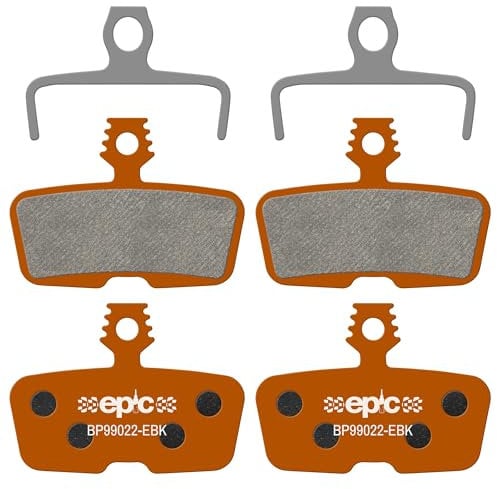 epic Scheibenbremsbeläge für SRAM DB8, Motive, Code, Code Stealth, G2 RE & Guide RE| Organisch, Sinter, Keramik, E-Bike Optionen | 2 Sets (E-Bike)