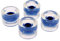 LOLPALONE 4 Stück 60Mm Aufleuchten Skateboard Longboard 78A mit Lagerkern Glow Skate Board Zubehör Blau