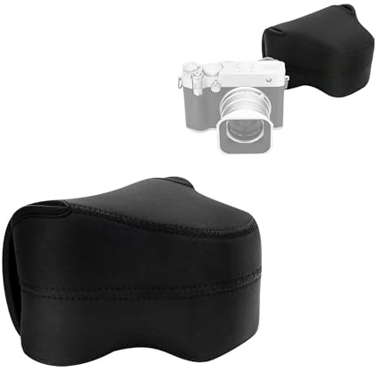 JJC Custodia protettiva per fotocamera Fujifilm Fuji GFX100RF con paraluce originale attaccato alla fotocamera