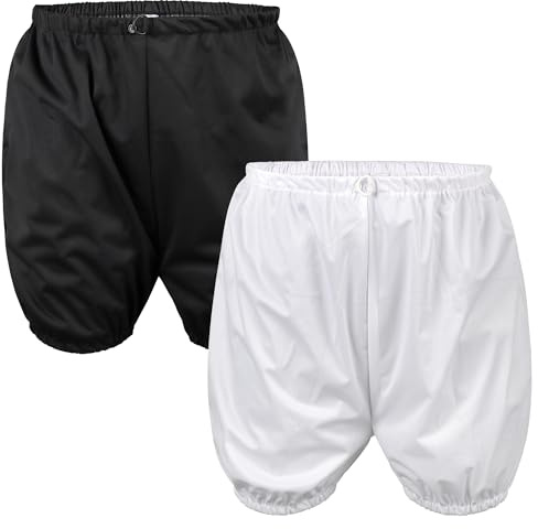 ZINGTERRA Adult Diaper Cover for Incontinence 2 Pack Black White Small