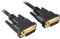 Sharkoon 2m DVI-D to DVI-D (24+1) Cable DVI Negro - Cables DVI (2 m, DVI-D, DVI-D, Negro, Male Connector/Male Connector)