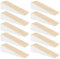 haggiy Hartholzkeil – Holzkeil Set – Unterlegkeile aus Buche Natur – Türstopper – Ideal für Möbel, Montage, DIY - (LxBxH) 80x25x20 mm – 50 Stk