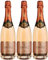 Bouvet Excellence Rosé Crémant de Loire Brut - Klassische Flaschengärung – Cabernet Franc – Cremant Rosé Ideal als Geschenk - 3 x 0.75 L