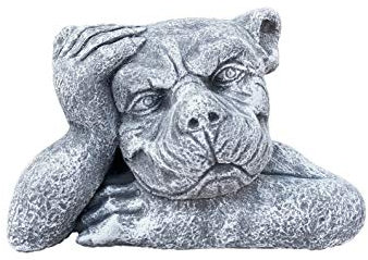 Stone figurine Gargoyle, handmade, frost-proof, Made in Germany