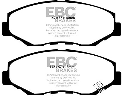 EBC Brakes DP61655 Greenstuff Bremsbeläge