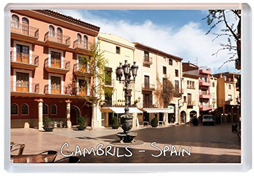 Cambrils - Spain - Jumbo Fridge Magnet