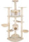 tectake® Arbre à Chat XXL Griffoir pour Chat en sisal H201 cm, Maison pour Chat Jeux Chat Appartement Accessoire Chat avec Grattoir Chat Niche Chat Couchage Chat Hamac Chat Panier Chat Lit pour Chat