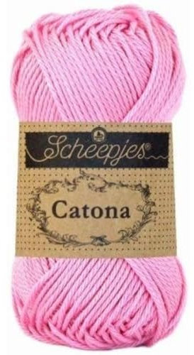 Scheepjes - Scheepjes Catona 222 Tulip Yarn - 1x50g