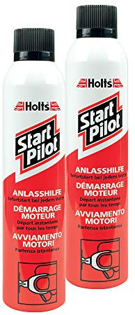 Holts 2X Kaltstarterhilfe Start Pilot Starthilfe Kaltstartspray Sprühdose Dieselmotor Benzinmotor Moterzubehör Motorspray Korrosionsschutz Motorschonend Batterieschonend 300 Ml 0002A