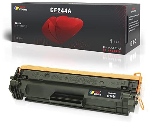 Toner Experte Kompatibel für HP CF244A 44A Schwarz Tonerkartusche Ersatz für CF 244A für LaserJet Pro M15w M15a MFP M28w M28a M29w Druckerpatronen