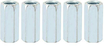 5 pz M12 * 40 Dado a stelo lungo Spirale esagonale Zinco Dado a manicotto esagonale Distanziale Fissaggi filettati Distanziatore Filo Vite biella Biella Dado di