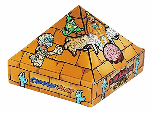 CAPTAIN PLAY | Retro Süßigkeiten Pyramide | 170g Süßigkeiten Geschenkbox