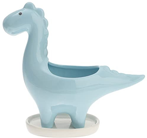 Veemoon Einzigartiger Blumentopf Aus Keramik Mit Dinosaurier- Heimdekoration Modernes Design Sicher Für Sukkulenten
