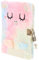 Operitacx Fluffy Plush with Lock for Girls Adorable Writing Notebook Patterns Lightweight and Portable for Creative Writing and