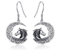 ONEFINITY Horse Pferde ohrringe Retro Silberne Pferde ohrringe Pferde schmuck für Damen