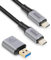 RULGOI Câble USB4 USB-C vers USB-C pour Thunderbolt 4 1m, Supporte 100 W 40 Gbit/s 8K 60Hz ou double 4K 60Hz Rétrocompatible avec Thunderbolt 3 USB 3.2 etc.
