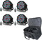 U`King 4 PCS LED Par Strahler mit Bag, RGB 72W LED Bühnenlicht 7 Modi Partylicht Lichteffekte mit Fernbedienung für Bar Show DJ Hochzeit Weihnachten Bühnenbeleuchtung