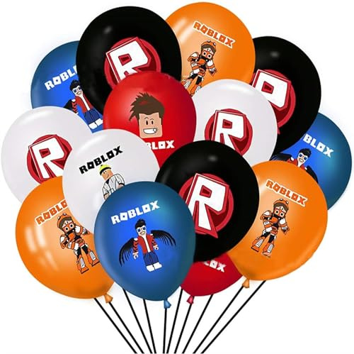 18 Luftballons für Geburtstagspartys, Party-Latex-Luftballons für Kinder, Jungen, Mädchen, Geburtstagsparty-Dekoration für Jungen (18 Stück)