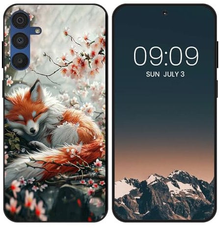 WUACYEAMING für Samsung Galaxy A15 5G Hülle,Mode Schutzhülle Schwarz Handyhülle mit Aesthetic Muster Weich Silikon Dünn TPU Stoßfeste Kratzfest Schutzhülle Cover-Zoro