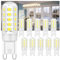 Ugvmn G9 LED Binren 5W Entspricht 40W Halogenlampen, Kein Flimmern GU9 Kaltweiß 6000K, G9 Leuchtmittel LED Lampen, Glühbirne 420lm, AC 220-240V, Nicht Dimmbar, 10er Pack