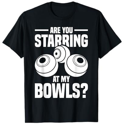 Lawn Bowls Set for Adults Lawn Bowling Champion Lawn Bowler T-Shirt