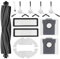 Set di 12 Accessori per robot aspirapolvere Dreame D10 Plus Gen 2, kit di ricambi con 1 spazzola principale, 2 Sacchetti per la Polvere,2 Panni,4 Spazzole Laterali,2 Filtri,1 Coltello per la Puliz