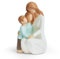 SHAIDOJIO Mother and Son Figurines, Mother and Daughter Ornaments, Sculpted Hand-Painted Mom and Children Statues Gifts, Resin Home Decor Ornaments Anniversary Birthday