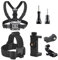 Generisch Body Mount Chesty - Ceinture pectorale pour caméra de sport, caméra d'action réglable, sangle pectorale, sangle pectorale - Pour téléphone portable - Pour la première personne - Vision de la