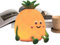 Mbiyhgta Ananas-Nachtlicht, Ananas-Licht, Tisch, leichte Touch-Steuerung, Schreibtischzubehör, 3 Helligkeitsstufen, für die Dekoration des Zimmers
