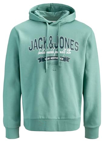 JACK & JONES Male Kapuzenpullover Logo Kapuzenpullover