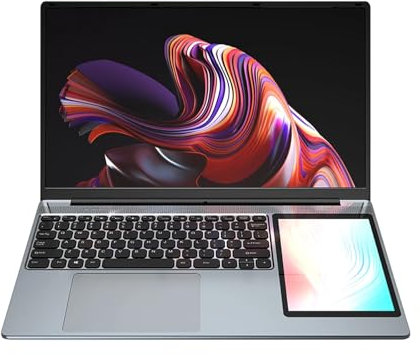 ShengOrigin 12th Gen N100 Laptop, 15.6 FHD IPS + 7 Touch, 32GB DDR4 2TB SSD, Win11 Pro, impronte digitali, tastiera RGB, Dual WiFi, USB-C/Mini HDMI