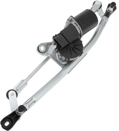 Partuto 1356163080 Windscreen Wiper Motor w/Linkage Assembly for Citroen | 6401G8, Front Windscreen Wiper Motor, for Citroen Nemo Van Estate 2008-2020, for Peugeot Bipper Van Estate 2008-2020
