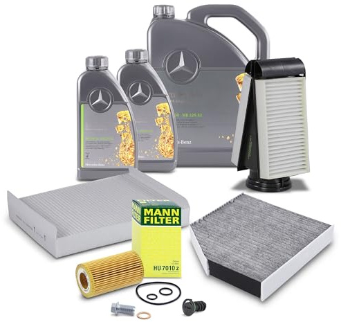 BESTPRICE ATP Inspektionspaket Set A + 7l 5W-30 Motoröl Motorraum