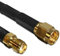 DeLOCK WLAN-Antennen Verlängerungskabel [1x SMA-Stecker - 1x SMA-Buchse] 10.00m Schwarz vergoldete Steckkontakte