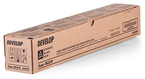 Original Develop A33K1D0/TN-321K Toner (schwarz, ca. 27.000 Seiten) für Ineo + 224, 284, 364, Plus 224, Plus 284, Plus 364