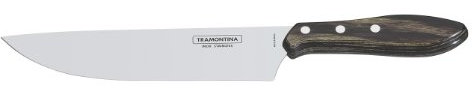 Tramontina 29810/076 - Cuchillo para carne (tamaño grande), color rojo, acero inoxidable, multicolor, (7-Piece)