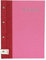 ROTH Zeugnismappe Bicolor mit Buchschrauben - Cherry-Pink - mit 12 A4 Klarsichthüllen, erweiterbar
