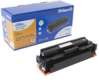 Pelikan Toner ersetzt HP CF411X (passend für Drucker HP CLJ Pro M 452 / MFP M 477X)