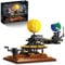 CaDA Master C71004w Technik Erde Mond Sonne Bausteine, 865 Teile MOC Bausatz, Designer: JK Brickwords(Kommt mit luxuriöser Originalverpackung)