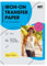 PPD Inkjet Premium T Shirt Transfer Paper A4 for Light and White Fabric X 5 Sheets PPD-1-5