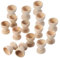 15Pcs Wooden Easter Egg Holders for Kids - Diy Craft Egg Cups, Wine Glass Shaped Stands, Sturdy Wood Tray for Festive Decor and Kitchen Use