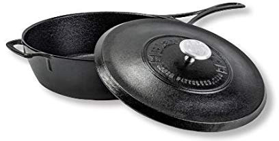 Cacerola con tapa Blacklock 30,48 cm Lodge