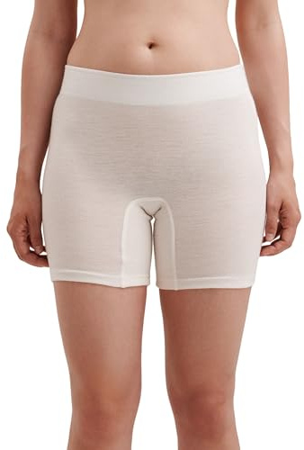 DILLING Women's Merino Wool Tight Shorts - Thermal Undershorts Nature 14