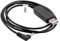 vhbw Ladegerät kompatibel mit Baofeng CT-3, UV-5R, UV-5RA Funkgerät-Akkus - USB-Ladekabel, 93 cm, mit Kontrolleuchte