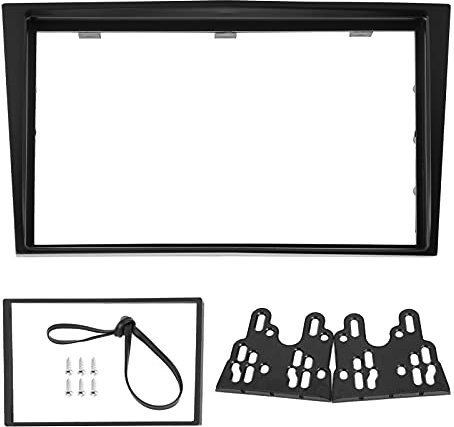 2Din Center Control o Fascia Navigation Frame Fit für Vectra/Astra/Zafira 2006-On(Schwarz) 2Din Center Control o Fascia Navigation Frame Fit für Vectra/Astra/Zafira