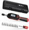VANPO Digital Torque Screwdriver 2.66-53.1 in-lbs/0.3-6 Nm, Adjustable Screwdriver Torque Wrench Set with Buzzer/LED Indicator Notification for Bike Repairing, Tools, Maintenance and Mounting