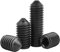 ORANXIN M12 x 10mm 10 Pcs Cono Punto Viti di arresto 12.9 Livello Acciaio legato Presa esagonale Viti Punta appuntita Allen Pomello