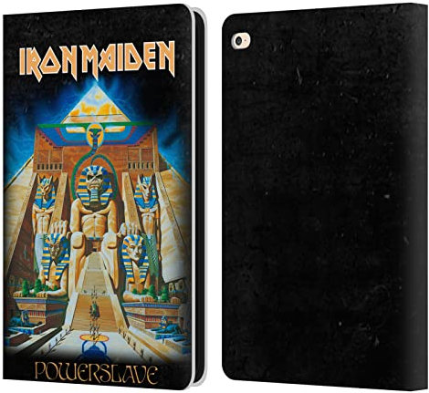Head Case Designs Licenciado Oficialmente Iron Maiden Powerslave Portadas de Álbumes Carcasa de Cuero Tipo Libro Compatible con Apple iPad Air 2 (2014)